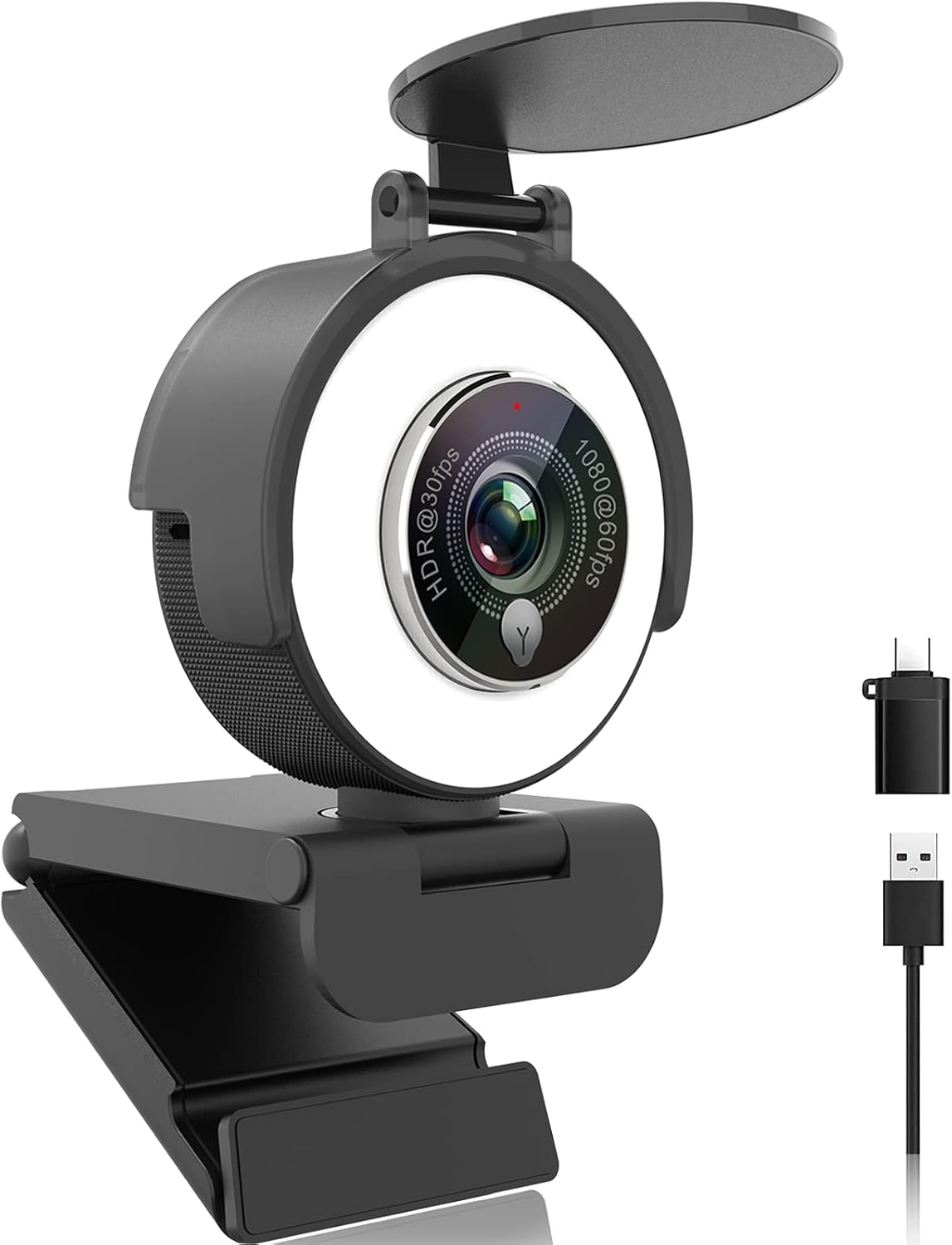 Webcam HD 1080p USB para ordenador